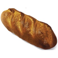 Pain mi-blanc demi-livre long